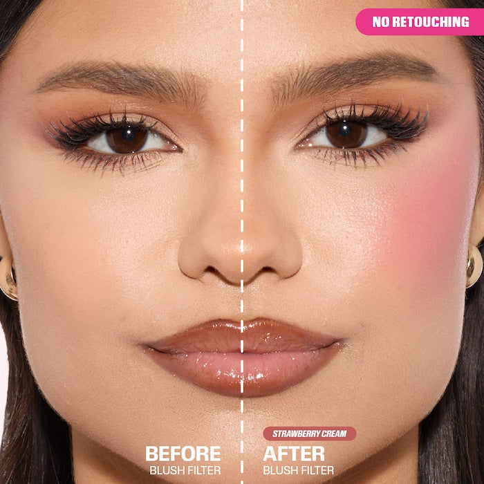 HUDA BEAUTY - Mini Blush Mocktail Duos- strawberry cream & Ube cream