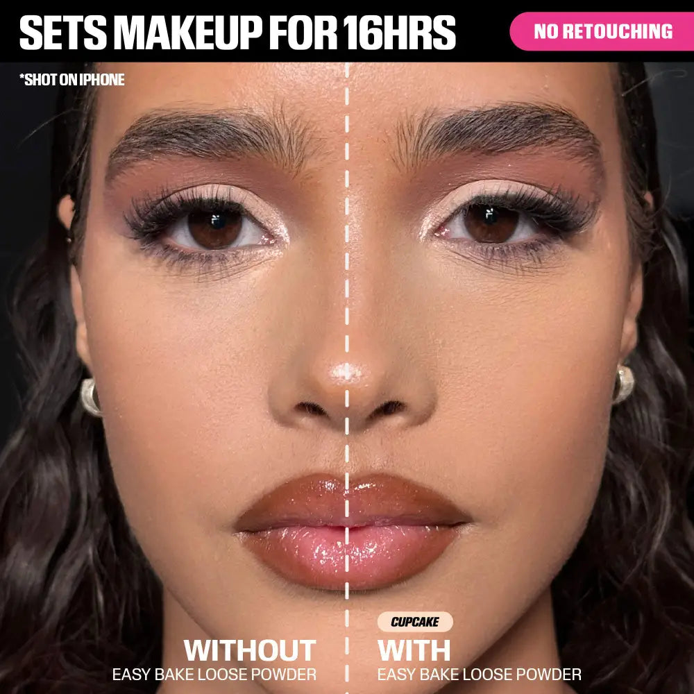 HUDA BEAUTY - MINI Loose Powder Baby Bake - réf Peach Pie