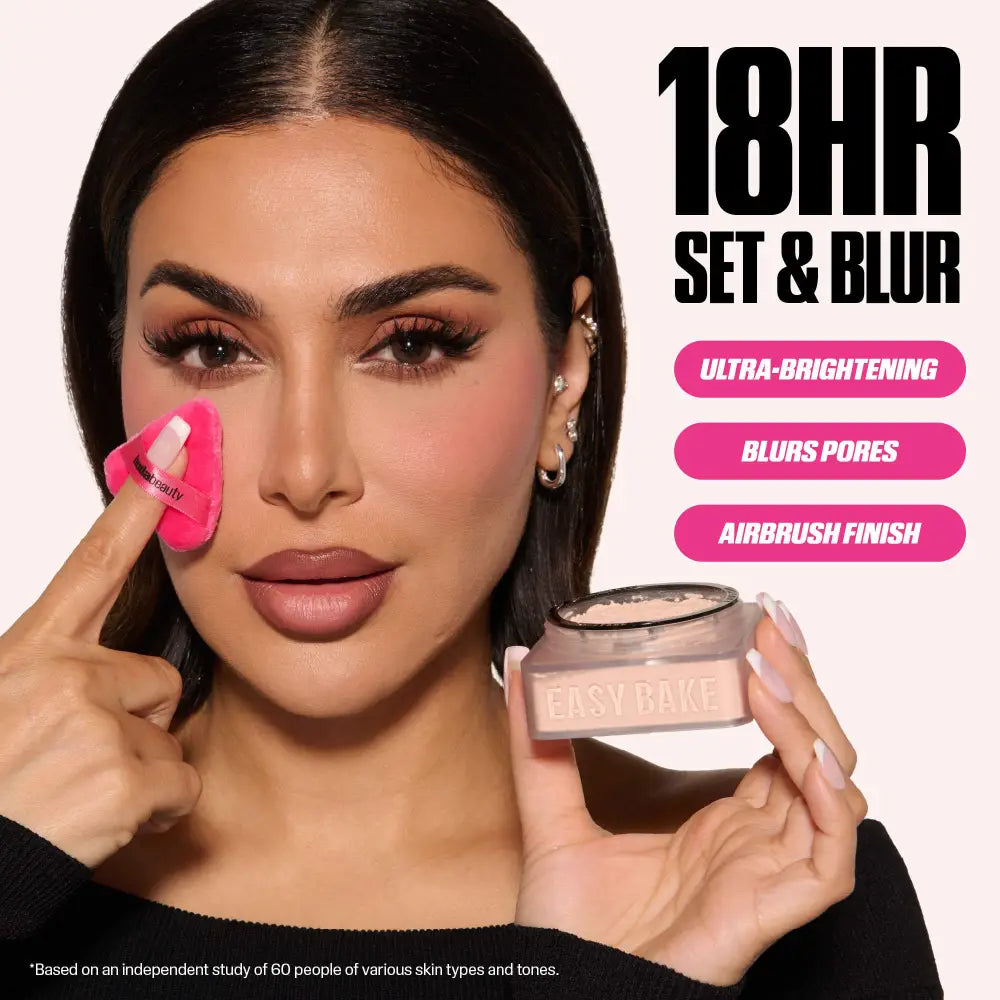 HUDA BEAUTY - MINI Loose Powder Baby Bake - réf Peach Pie