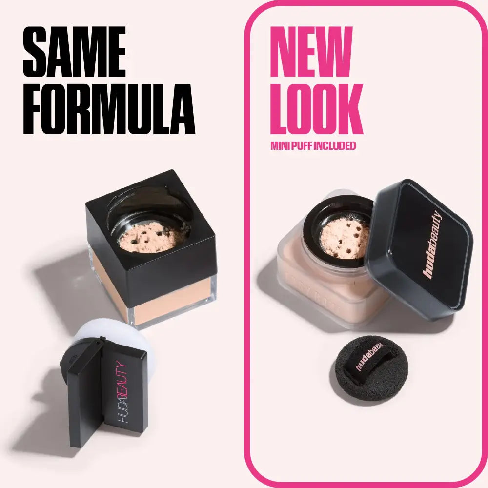 HUDA BEAUTY - MINI Loose Powder Baby Bake - réf Peach Pie