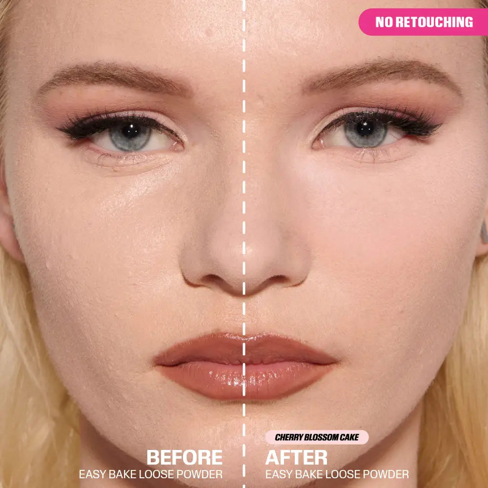 HUDA BEAUTY - MINI LOOSE POWDER - Cherry Blossom Cake Powder Highlighter