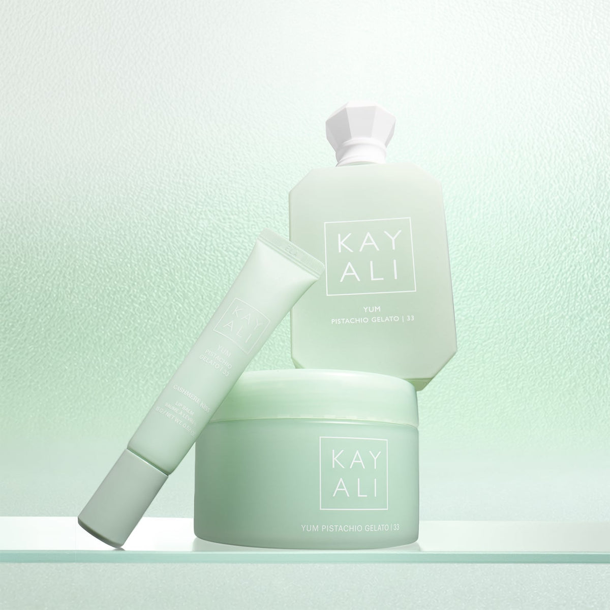 HUDA BEAUTY - Yum Pistachio Gelato Lip Balm - Baume à Lèvres-15g