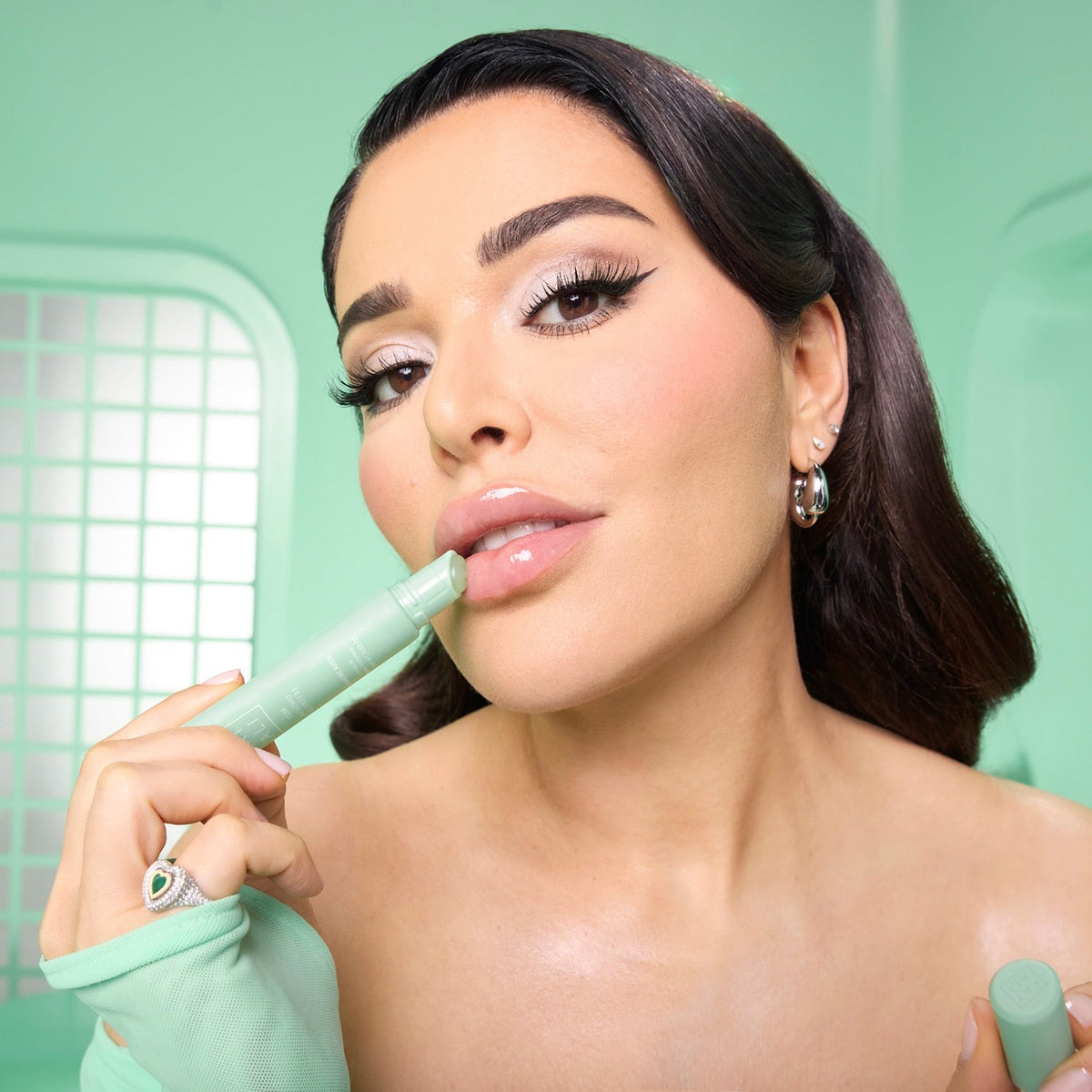 HUDA BEAUTY - Yum Pistachio Gelato Lip Balm - Baume à Lèvres-15g