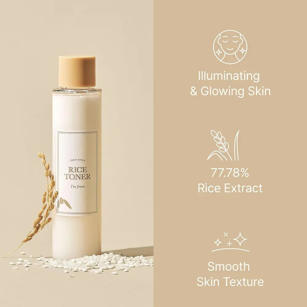 I’m from Rice Toner tonique 150ml Fondation