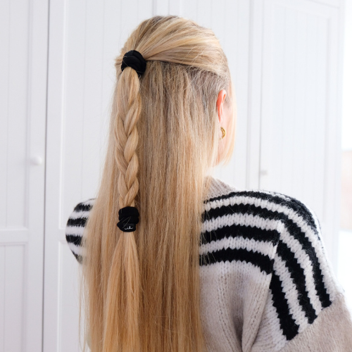 INVISIBOBBLE - HAIR TIE BLACK - EARTH (5pcs)