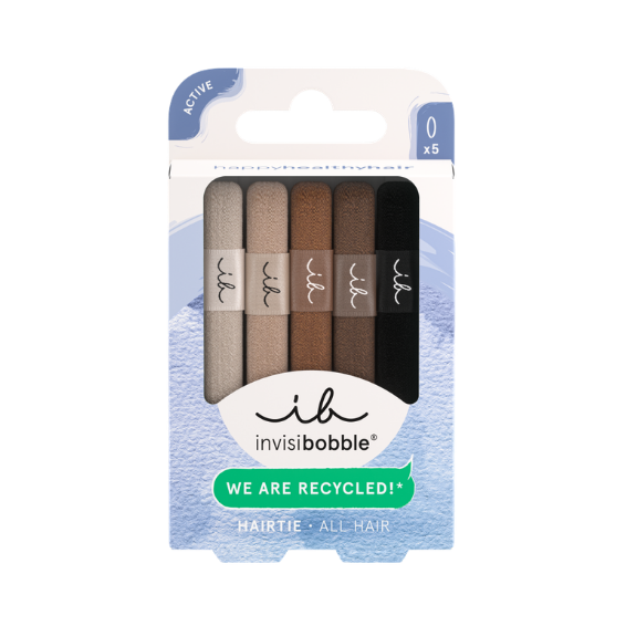 INVISIBOBBLE - HAIR TIE MOCHA - EARTH (5pcs)