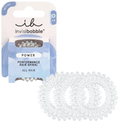 INVISIBOBBLE - Power Performance Hair Spiral - réf Clear Cristal ( 3pcs )
