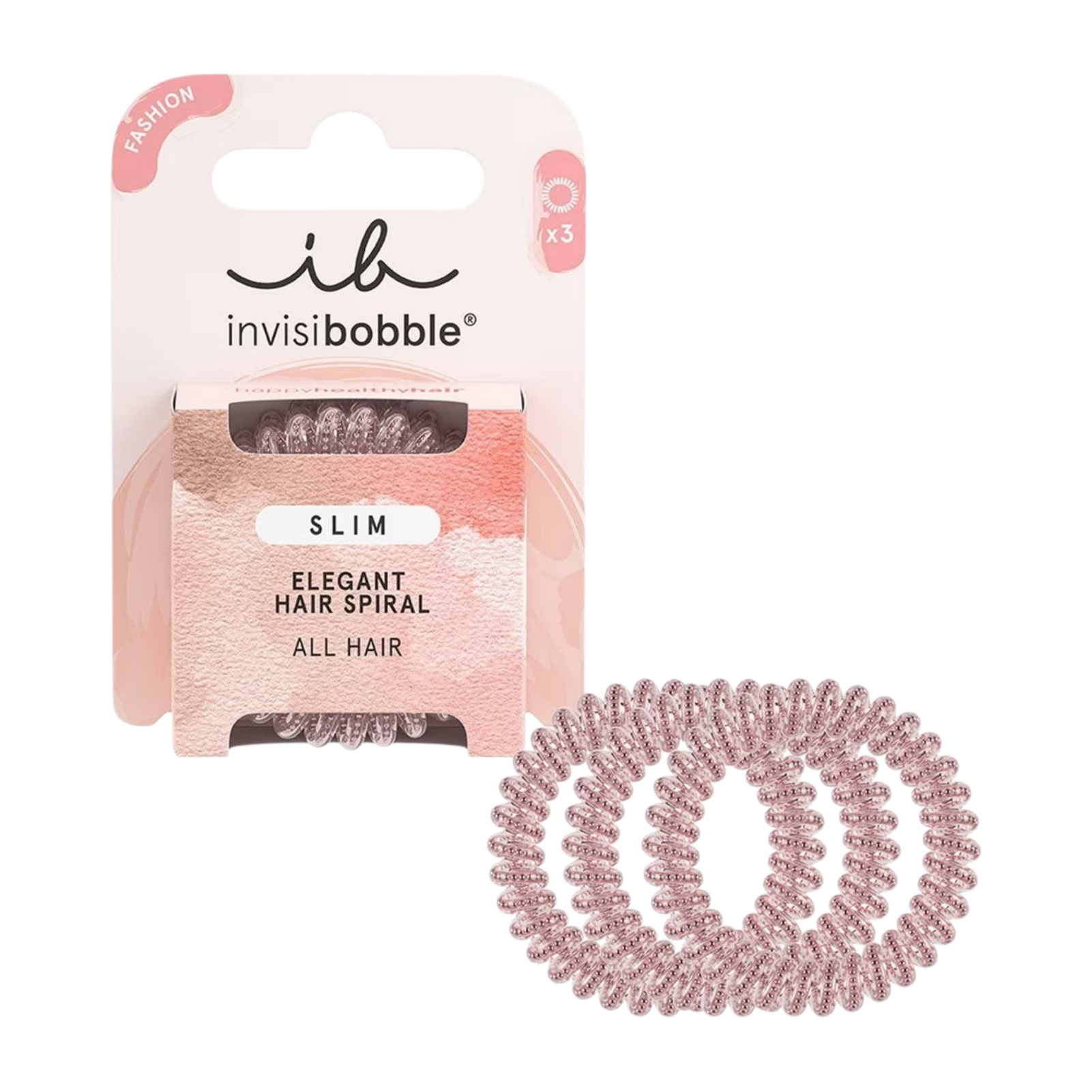 INVISIBOBBLE - Spirale à Cheuveux Élégante Slim Original - Bronze Me Pretty ( 3pcs )