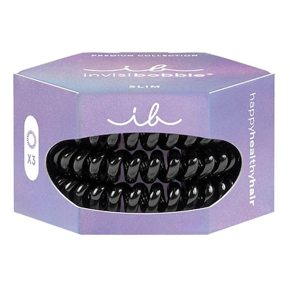 INVISIBOBBLE - Spirale à Cheuveux Élégante Slim - True Black ( 3pcs )