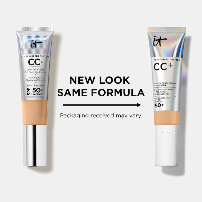 IT COSMETICS - CC+ Cream SPF 50+ CC Crème Correctrice - réf Light Warm