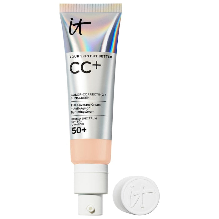 IT COSMETICS - CC+ Cream SPF 50+ CC Crème Correctrice - réf Light Warm