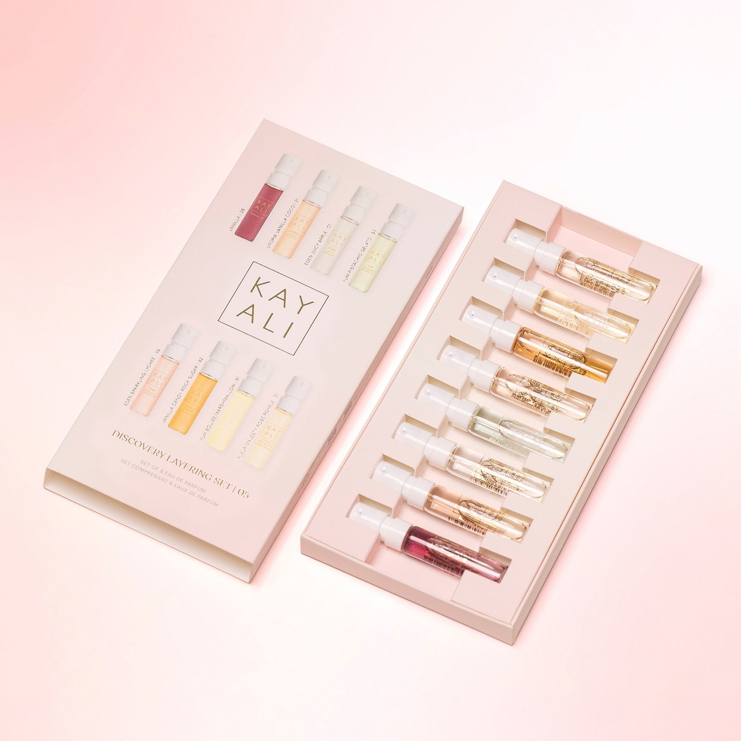 KAYALI -  Discovery Layering Set - Coffret découverte( 8×1,5ml )