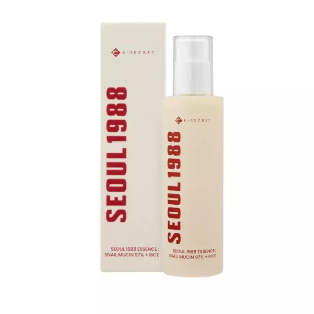KSECRET SEOUL 1988 - SEOUL 1988 Essence : Snail Mucin 97% + Riz-100ml