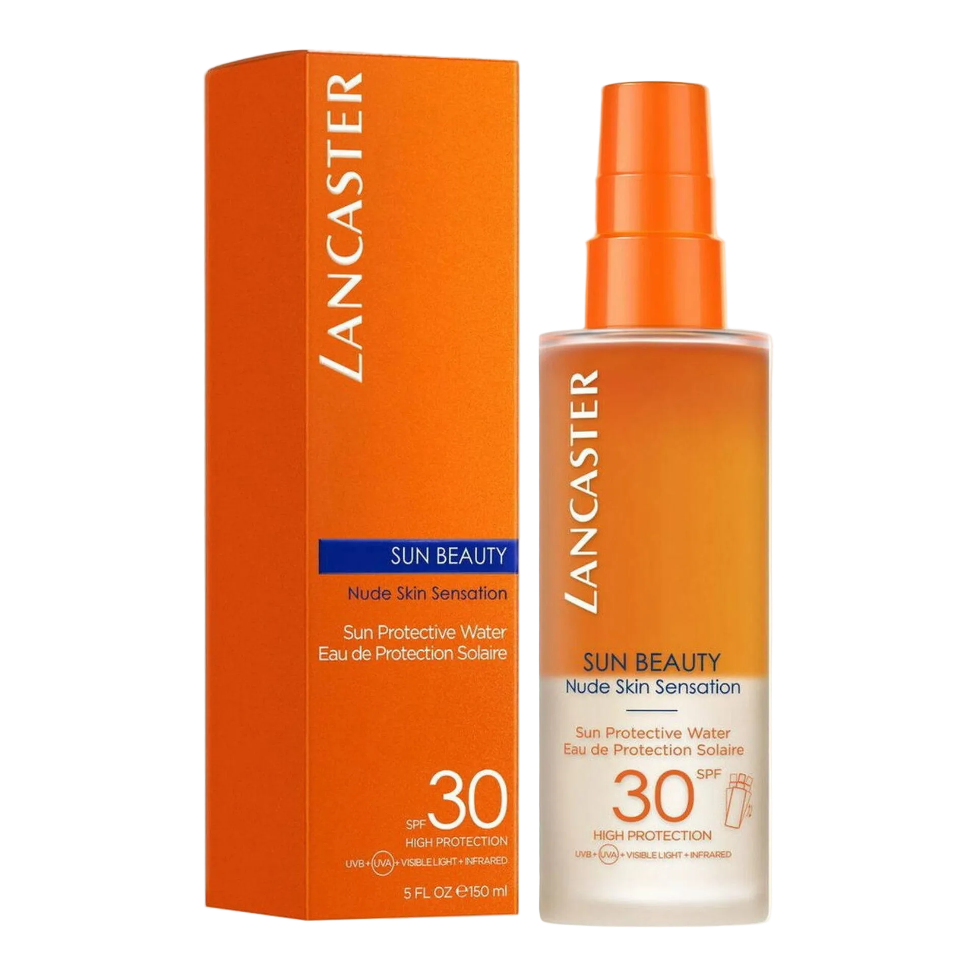 LANCASTER BEAUTY - SPF 30 SUN BEAUTY EAU SOLAIRE EFFET PEAU NUDE - 150ml