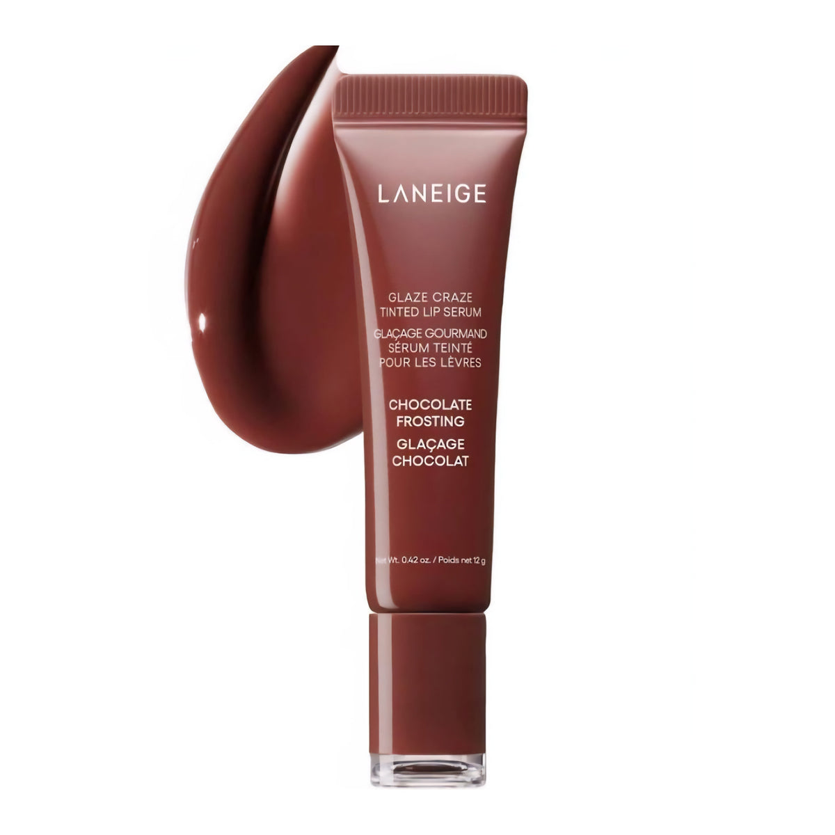 LANEIGE - Glaze Craze Tinted Lip Serum - réf Chocolat Frosting