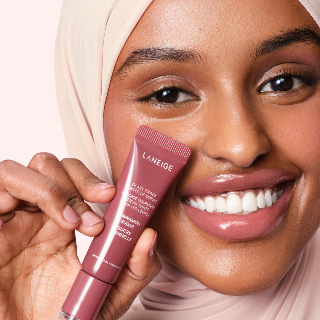 LANEIGE - Glaze Craze Tinted Lip Serum - réf Peach Glaze