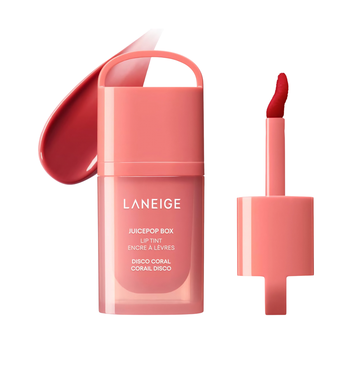 LANEIGE - JuicePop Box Lip Tint - Encre à Lèvres Hydratante - réf Disco Coral