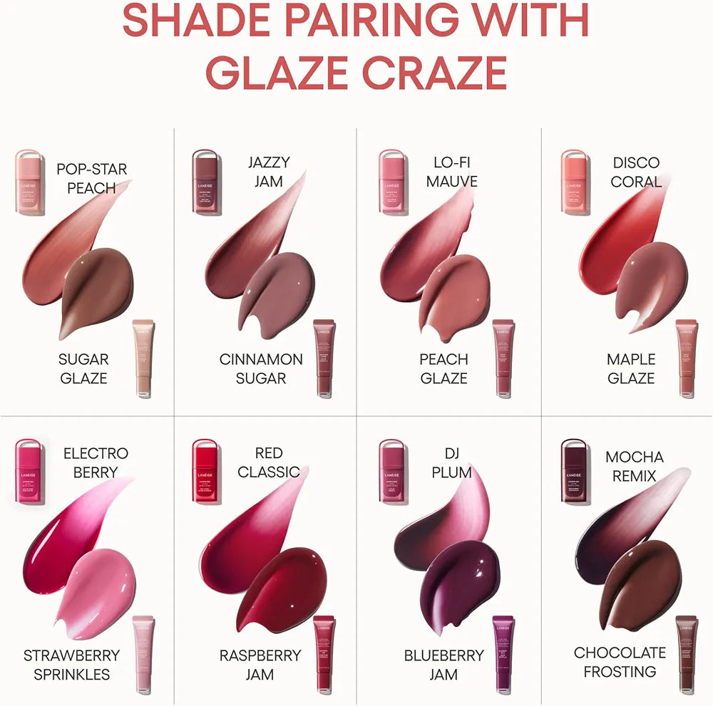 LANEIGE - JuicePop Box Lip Tint - Encre à Lèvres Hydratante - réf Electro Berry