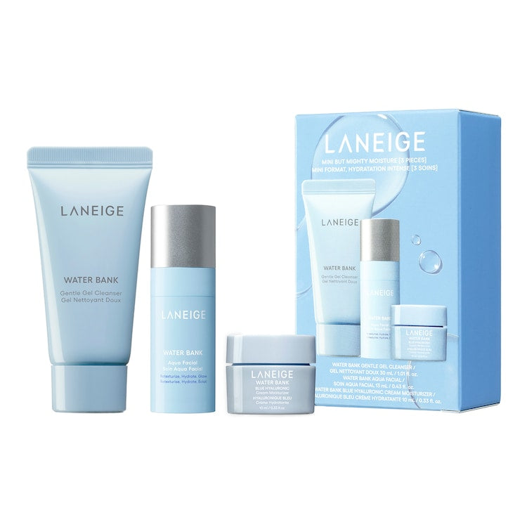 LANEIGE - Mini But Mighty Moisture - Coffret Minis Routine Soin Hydratant Visage