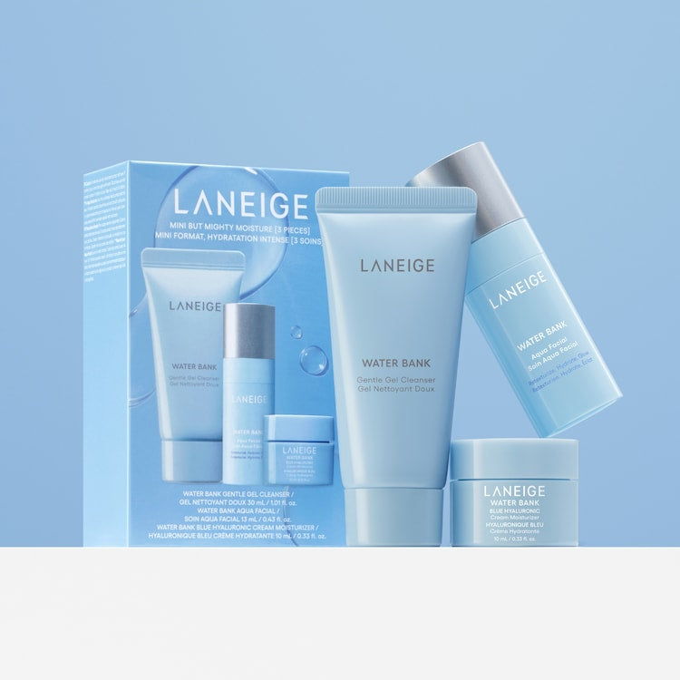 LANEIGE - Mini But Mighty Moisture - Coffret Minis Routine Soin Hydratant Visage