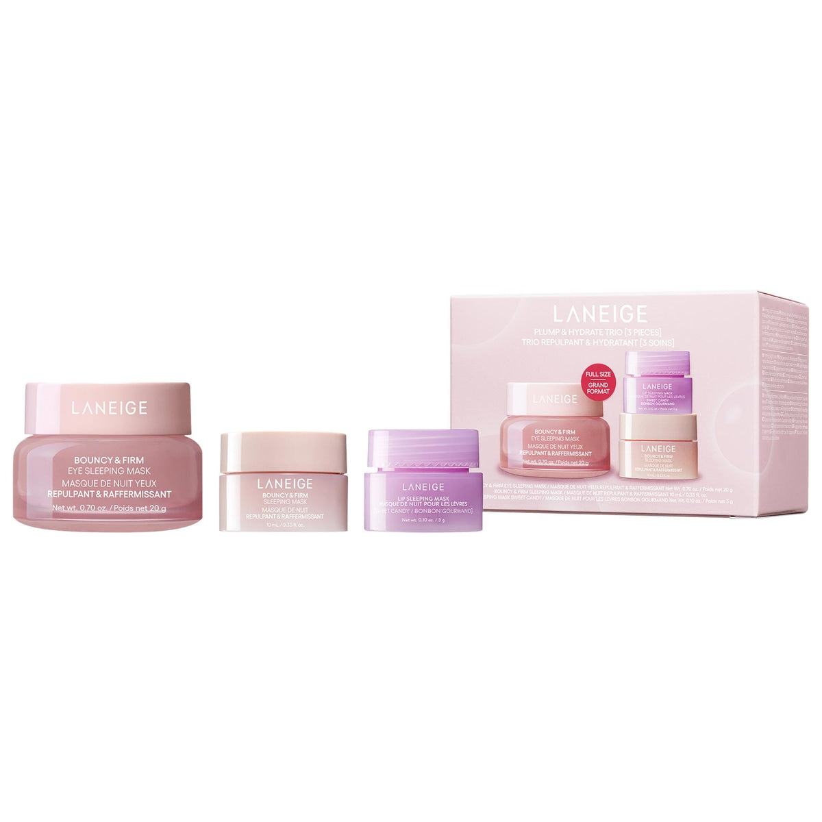 LANEIGE - Plump & Hydrate Trio Set ( 3pcs )