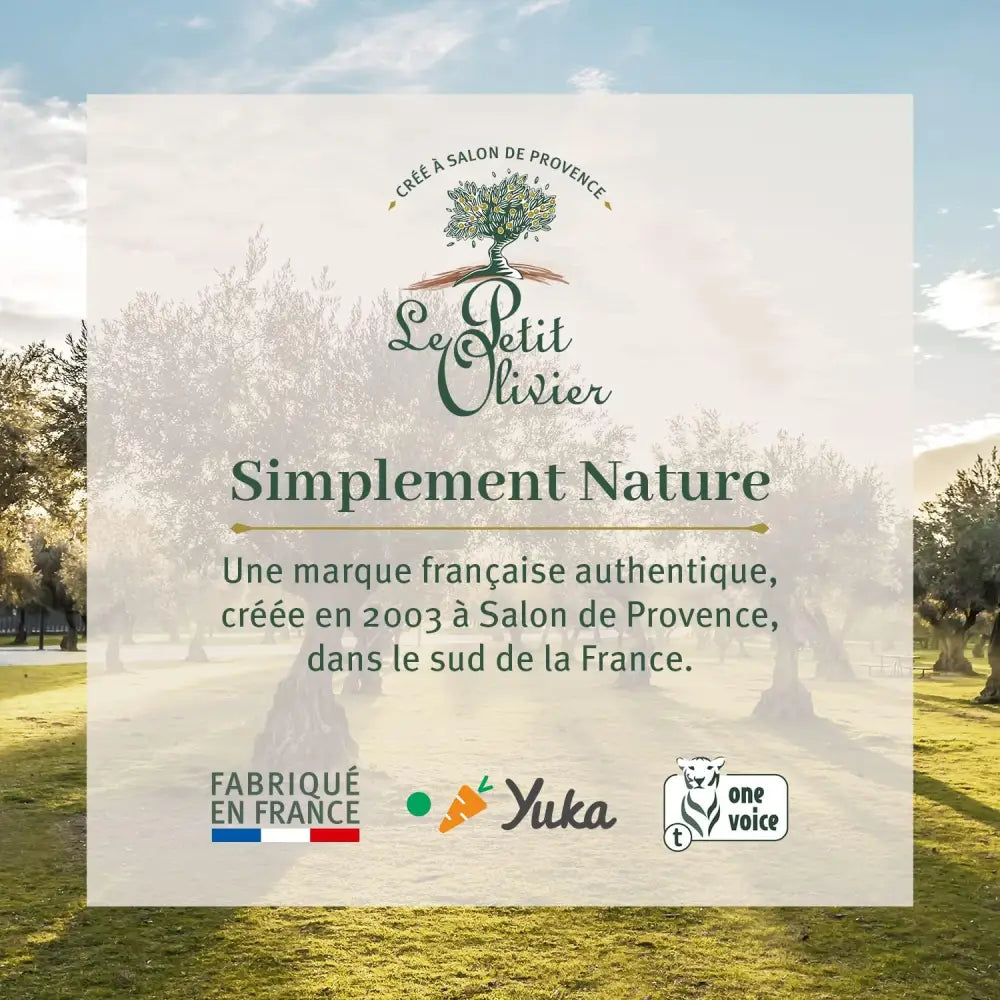 LE PETIT OLIVIER - Duo Shampooing et Après Shampooing Crème Nutrition Huile d’Olive Karité et Argan - 250ml