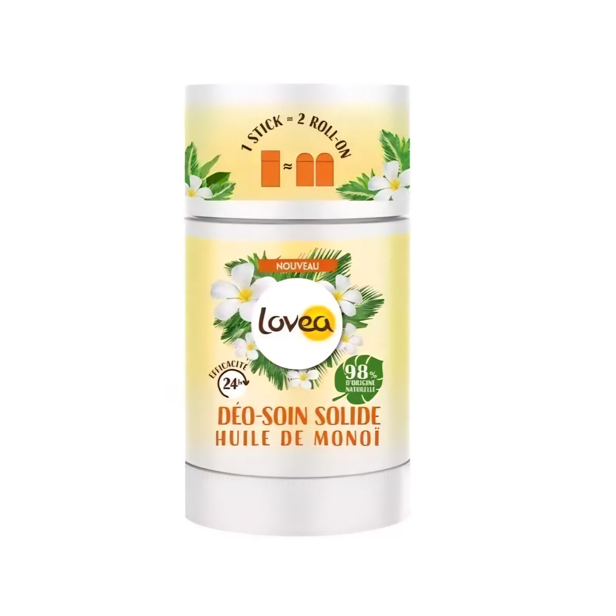LOVEA - Déo-Soin Solide à l'huile de Monoï - 50g