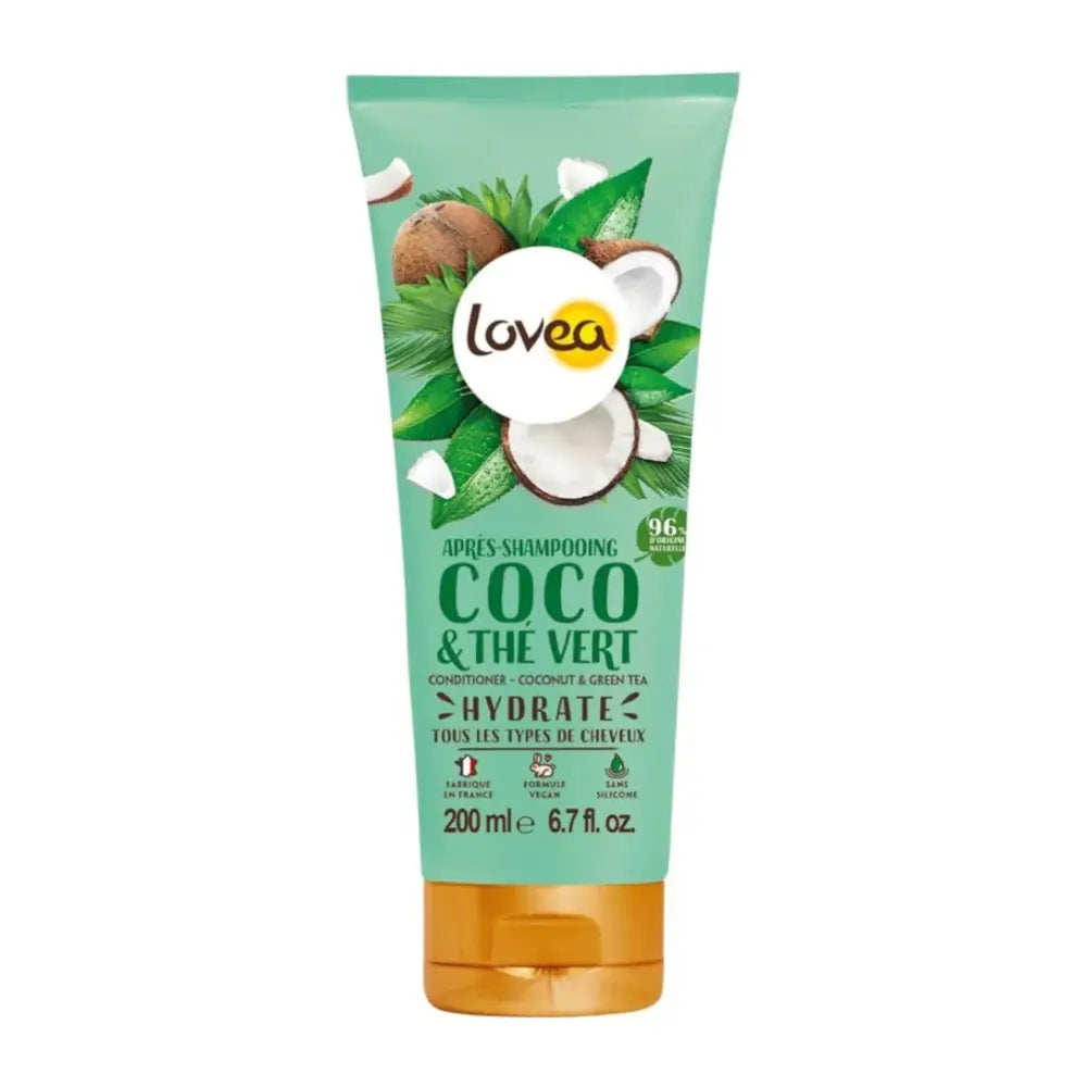 LOVEA - Duo Shampooing et Après Shampoing Coco & Thé Vert - Tous types de cheveux - 250ml primer
