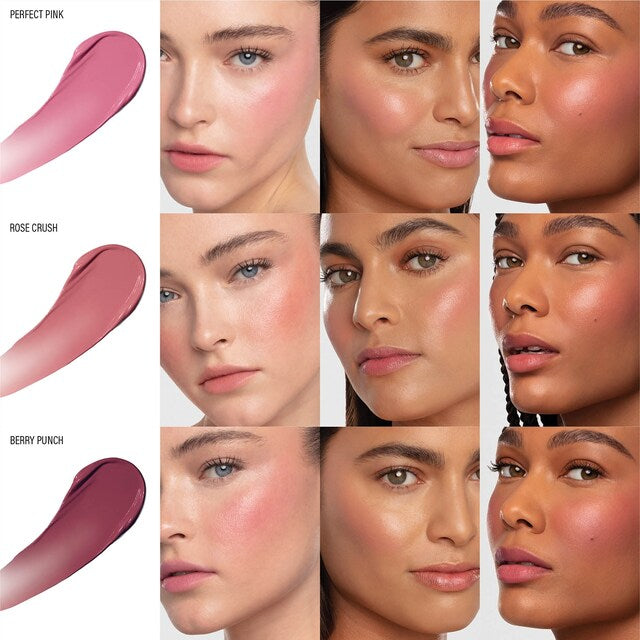 Makeup by Mario - Soft Pop Plumping Blush Veil - Blush en Crème - Pink Peony  (5 g)