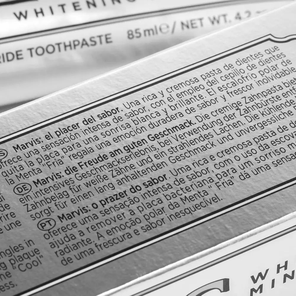 MARVIS - Whitennig Mint Toothpaste - 85ml