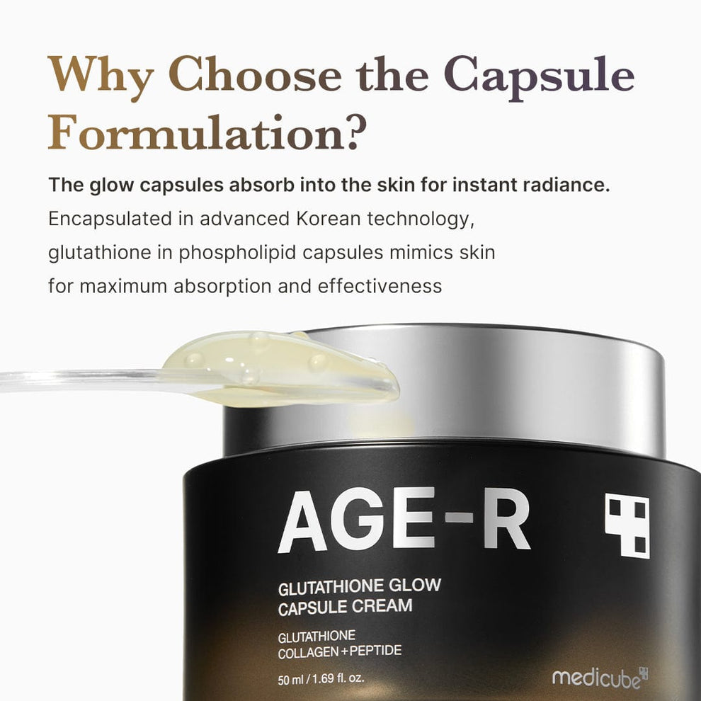 MEDICUBE - AGE-R Glutathione Glow Capsule Cream - 50ml