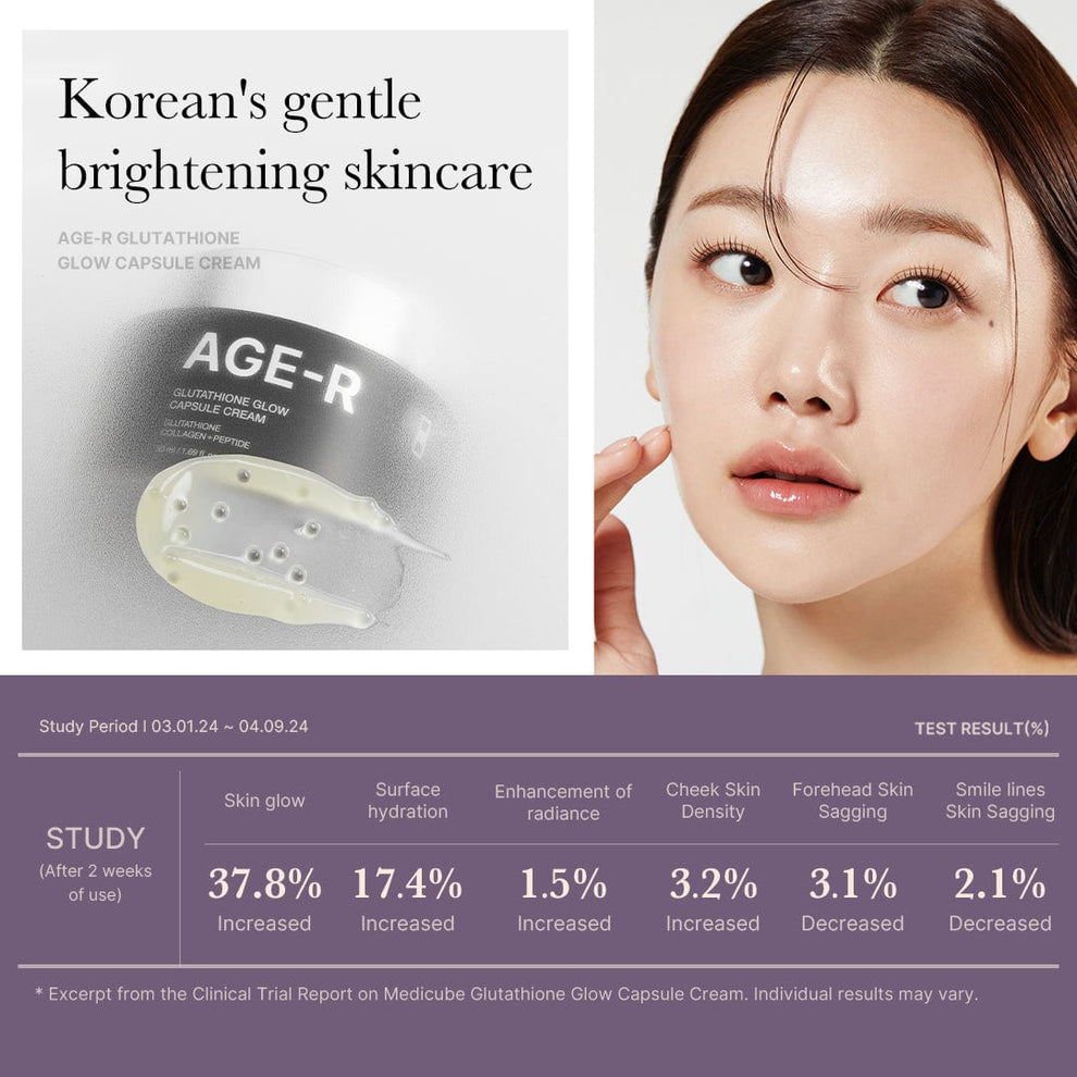 MEDICUBE - AGE-R Glutathione Glow Capsule Cream - 50ml