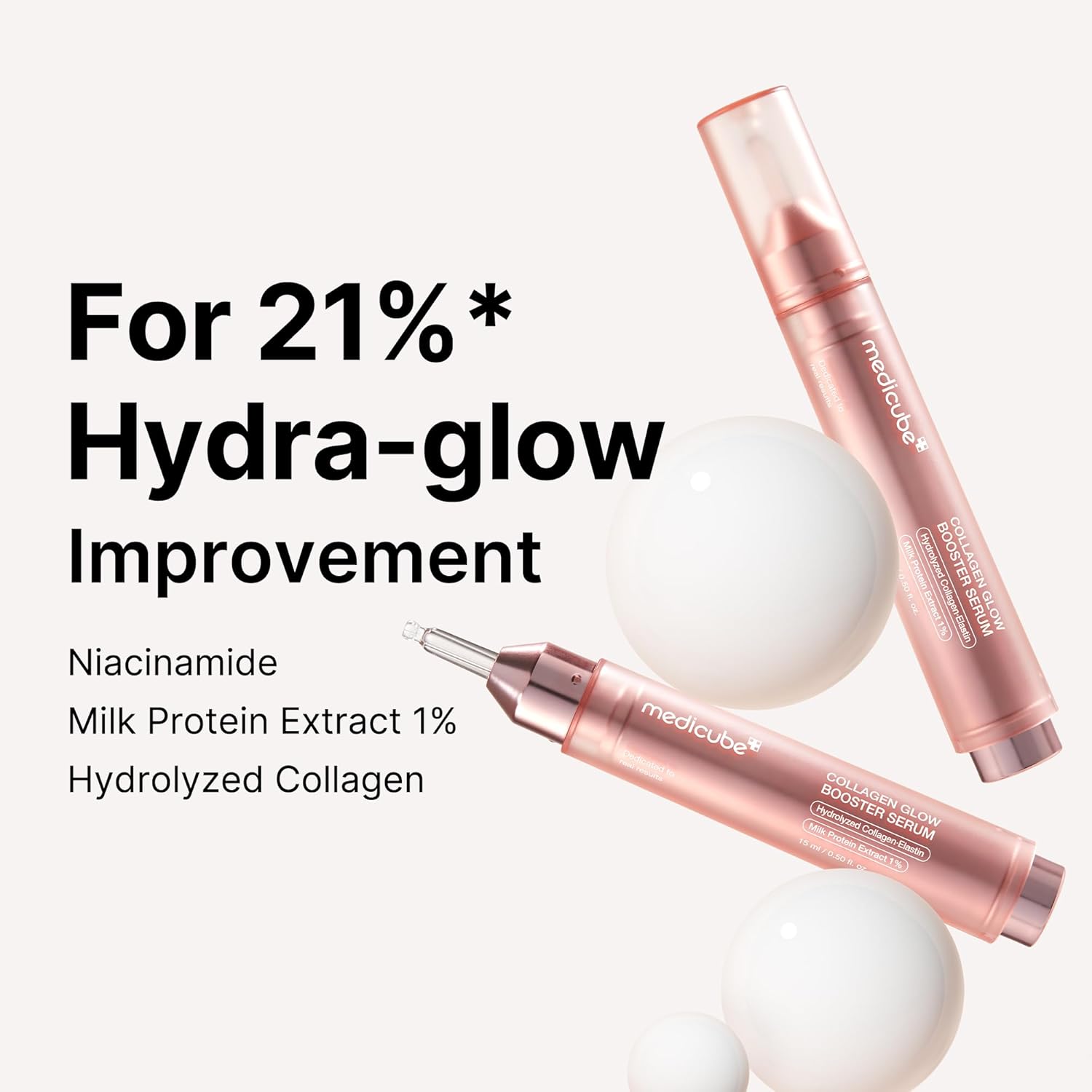 MEDICUBE - Collagen Glow Booster Serum - Sérum éclat boosteur de collagène - 15ml