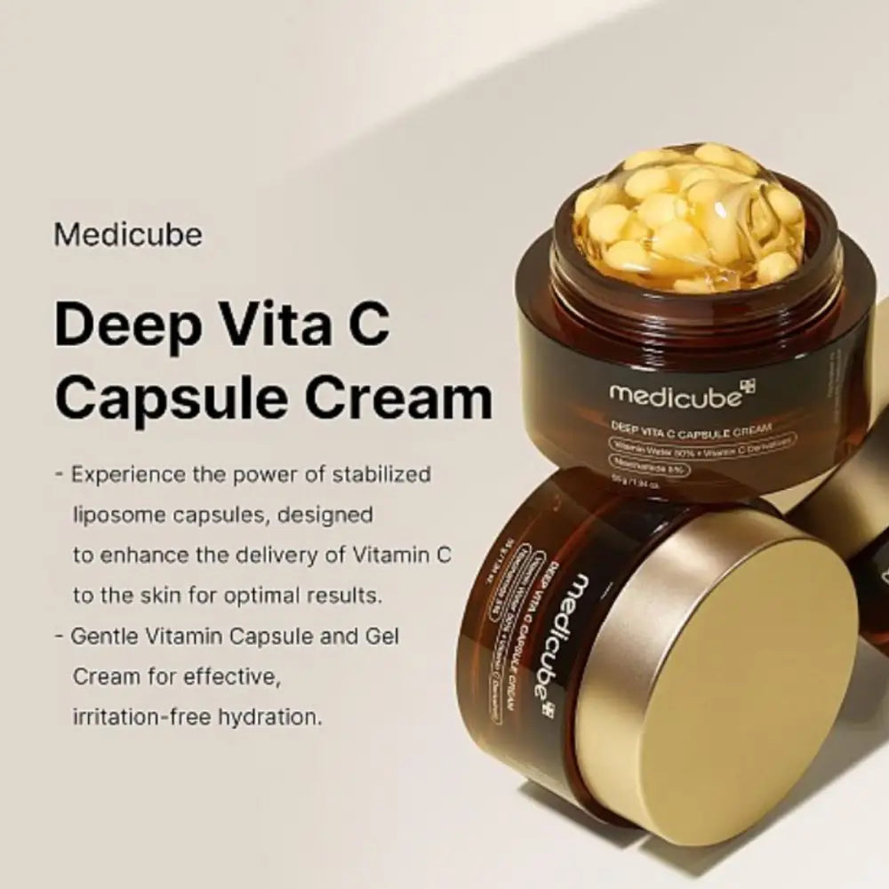 MEDICUBE Deep Vita C Capsule Cream 55g masques