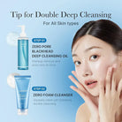 MEDICUBE - DUO Double Cleansing Zero Foam Cleanser + Zero Pore Blackhead Deep Cleansing Oil (2pcs) masques