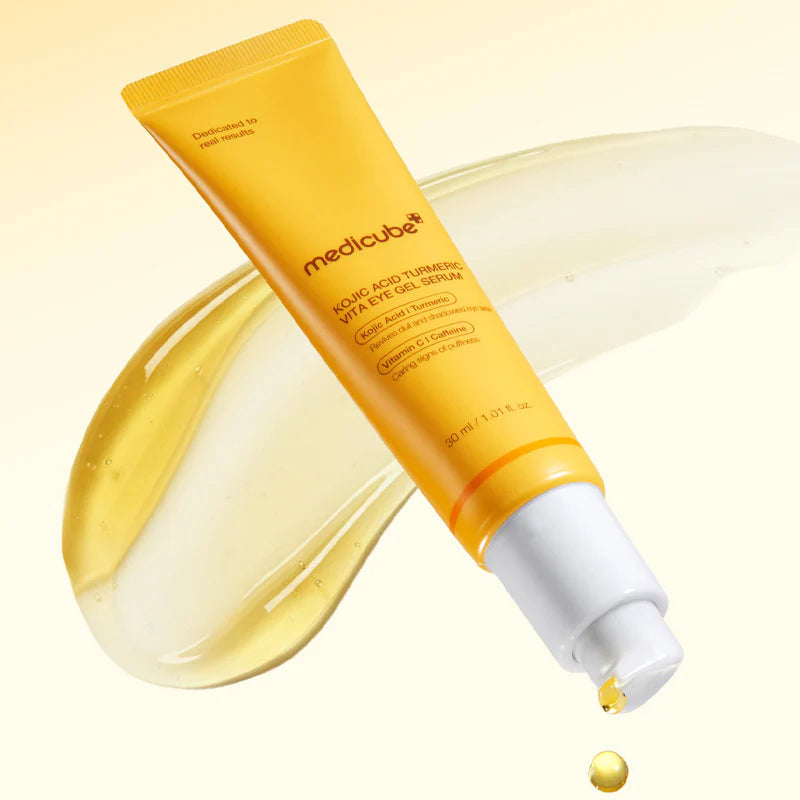 MEDICUBE - Kojic Acid Turmeric Vita Eye Gel Serum - 30ml