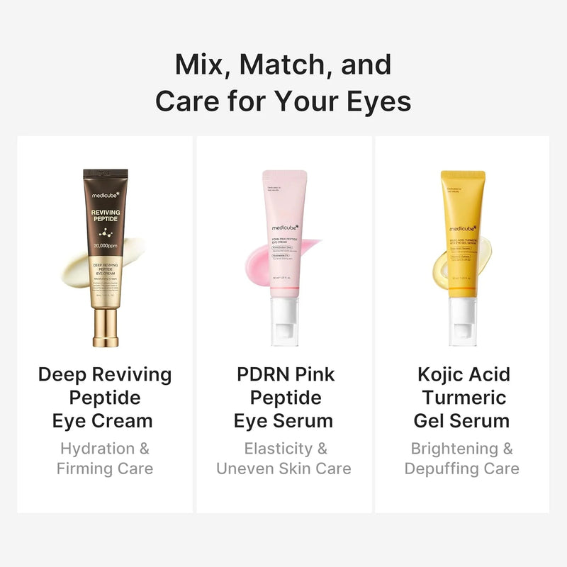 MEDICUBE - Kojic Acid Turmeric Vita Eye Gel Serum - 30ml
