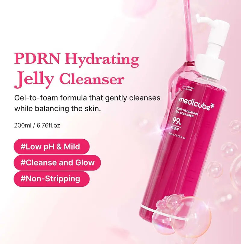 MEDICUBE - PDRN Hydrating Gel Cleanser - 200ml