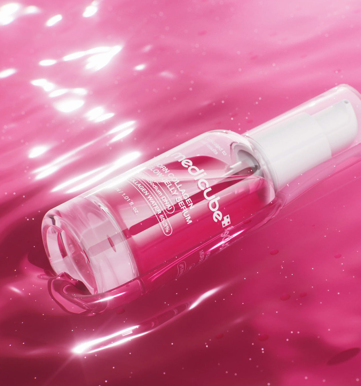 MEDICUBE - PDRN Pink Collagen Glow Jelly Serum - 30ml