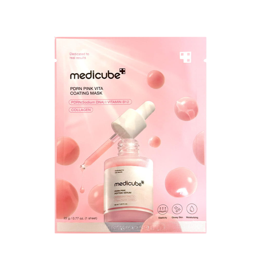 MEDICUBE - PDRN Pink Vita Coating Mask ( 1pc )