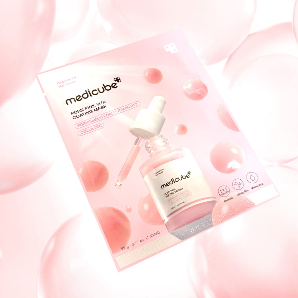 MEDICUBE - PDRN Pink Vita Coating Mask ( 1pc )