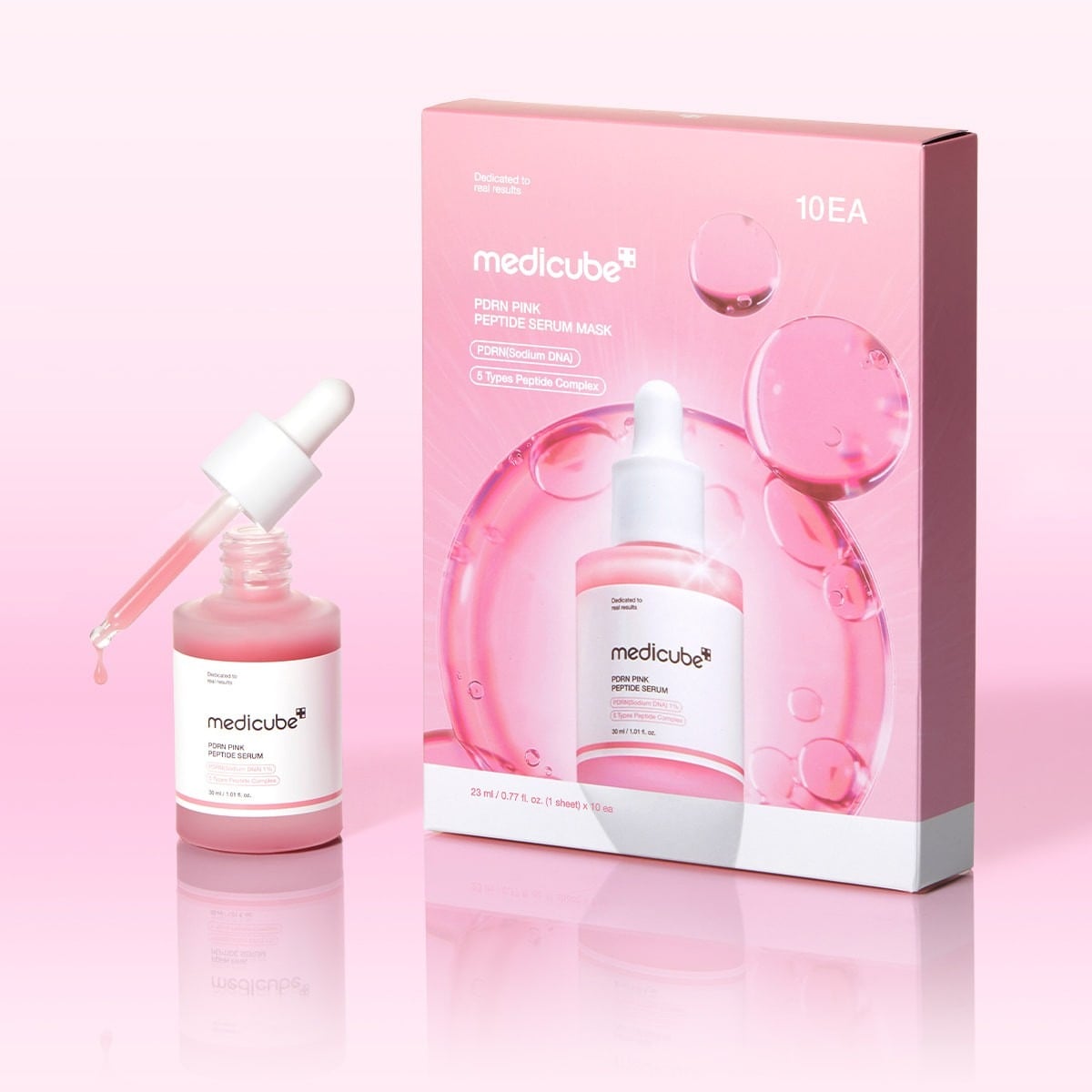 MEDICUBE - PDRN Pink Vita Coating Mask ( 1pc )