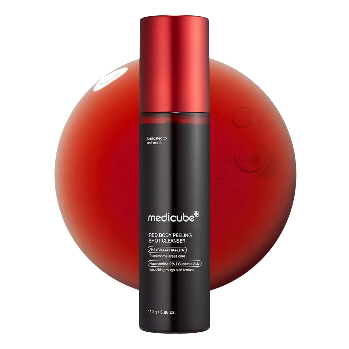MEDICUBE - Red Acne Body Wash Off Peeling Shot - 110g