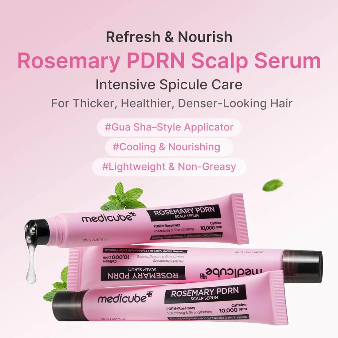 MEDICUBE - Rosemary PDRN Scalp Serum
- 20ml