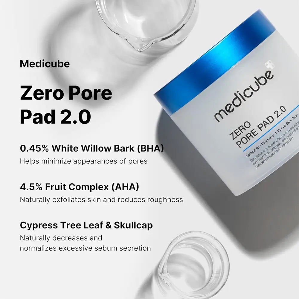 MEDICUBE Zero Pore Pad 2.0 70 pads masques