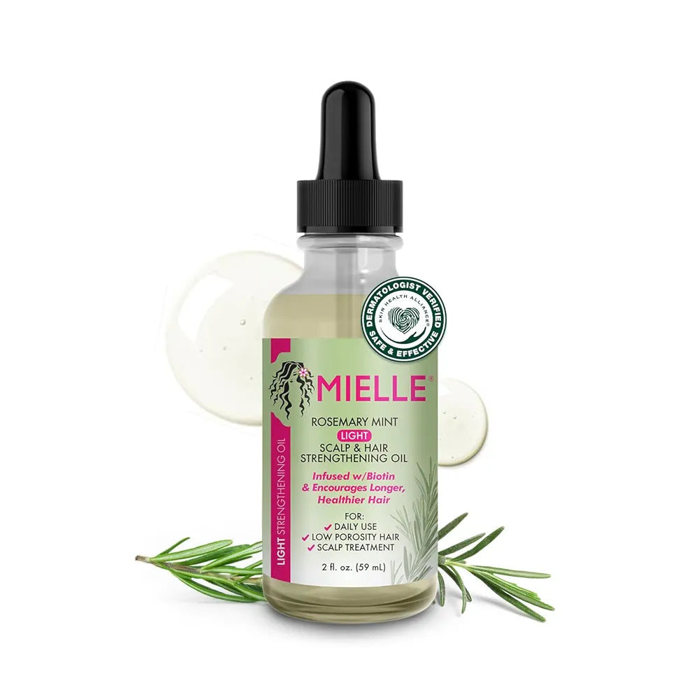 MIELLE -  Rosemary Mint Light Scalp & Hair Strengthening Oil - 59ml