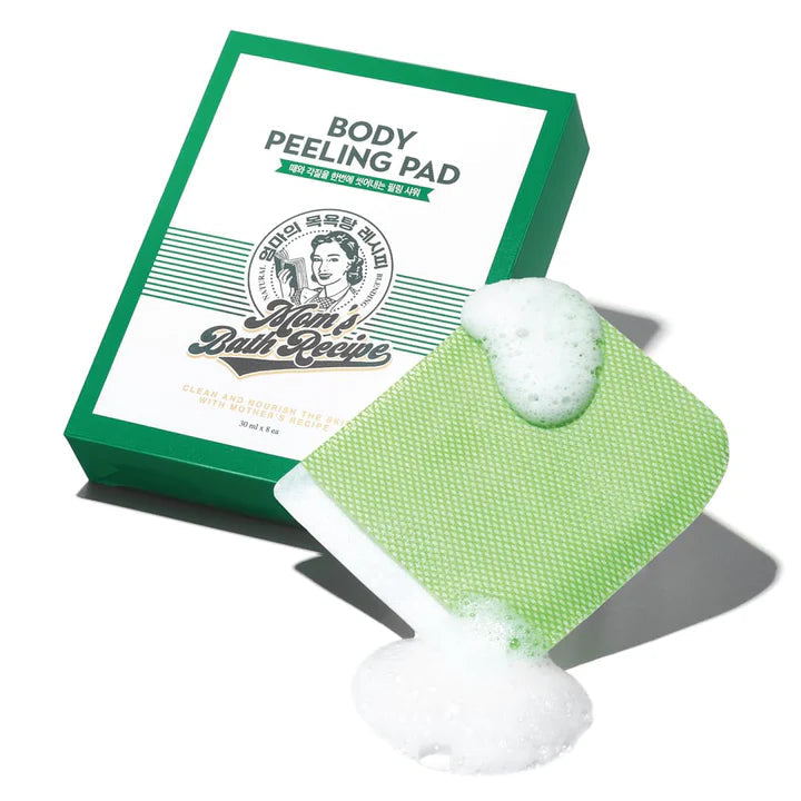 MOMS BATH RECIPE - Body Peeling Pad - réf Original Pad ( Pack 8 pièces )