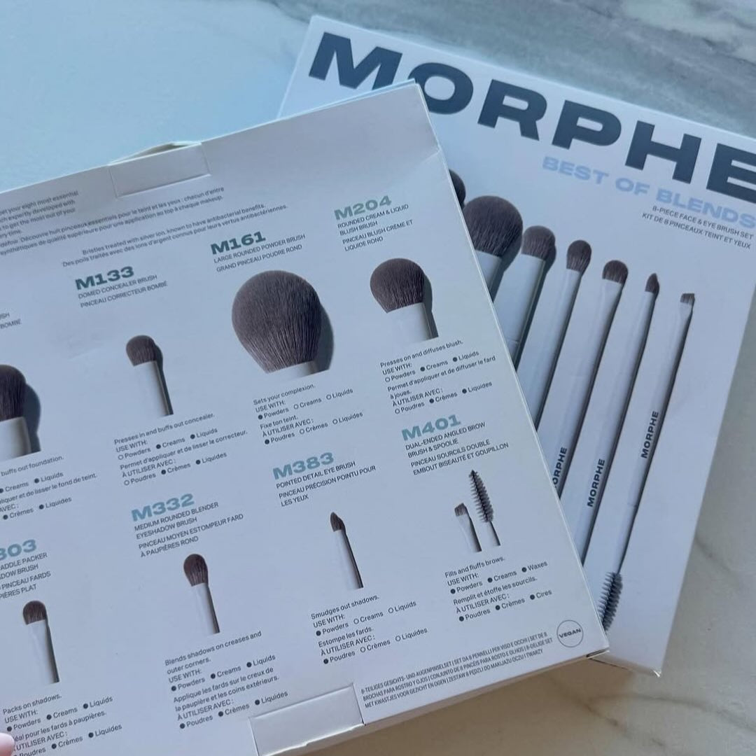 MORPHE - Best of Blends 8-PIECE FACE & EYE BRUSH SET