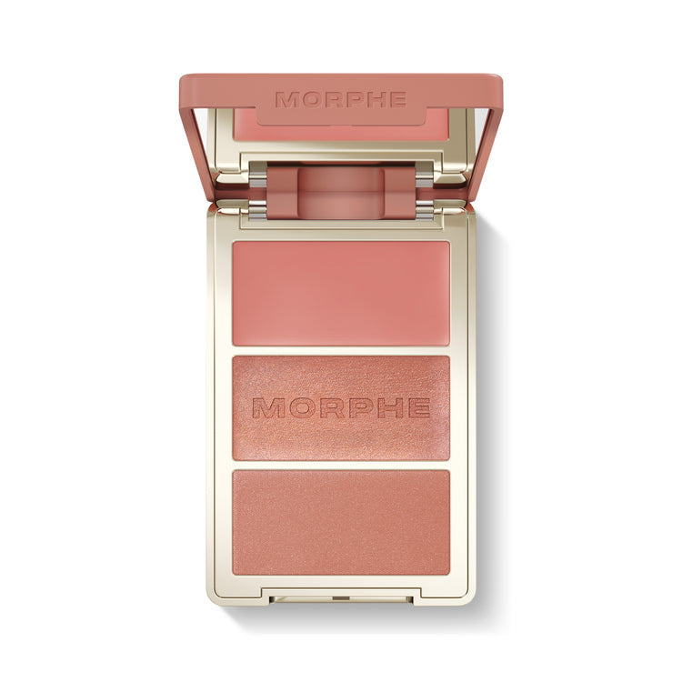 MORPHE - Cheek Thrills Multi-Finish Face Trio - réf After Party
