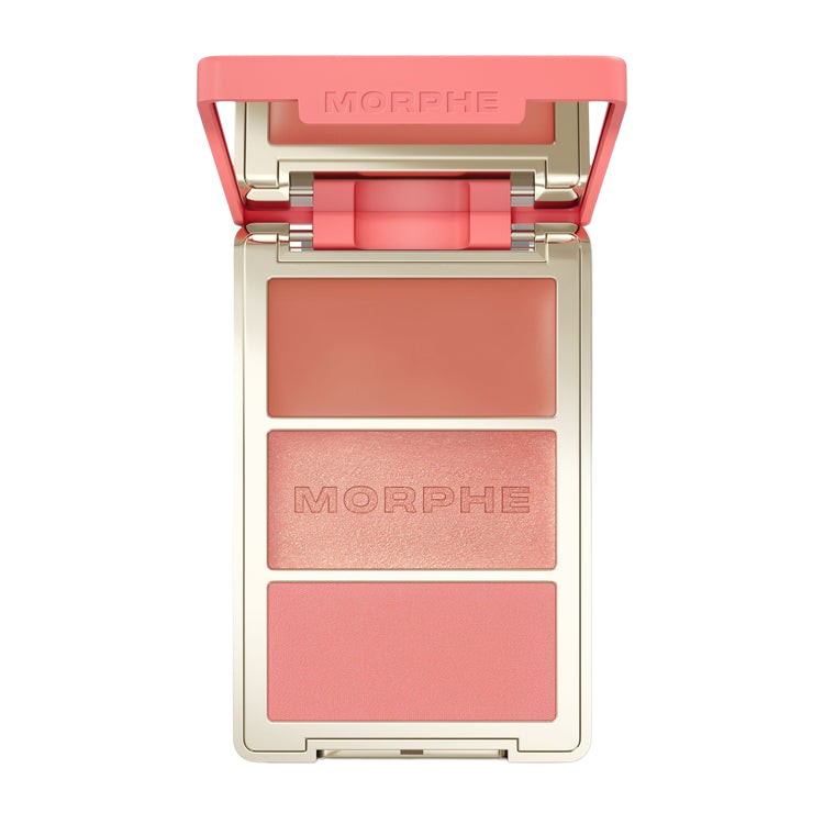MORPHE - Cheek Thrills Multi-Finish Face Trio - réf Beach Bonfire